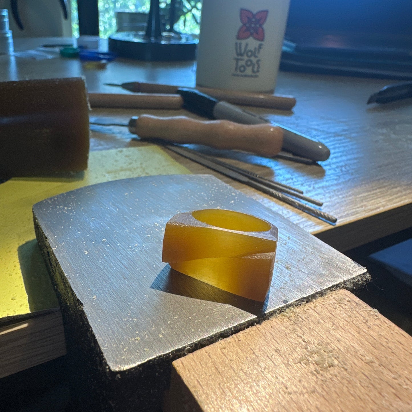 Reverse Triangles Ring