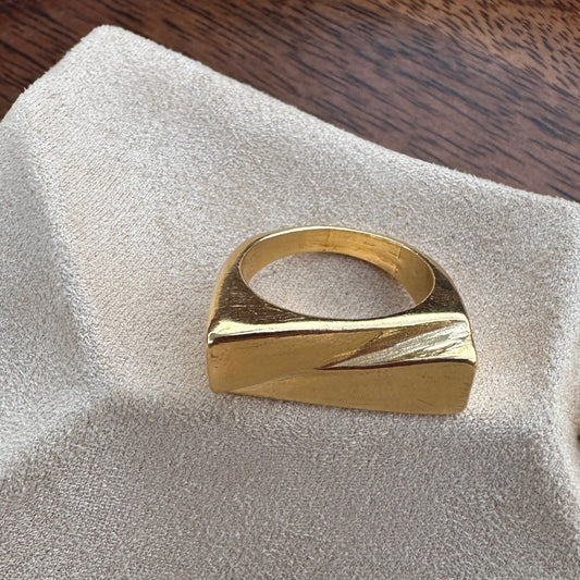 Reverse Triangles Ring